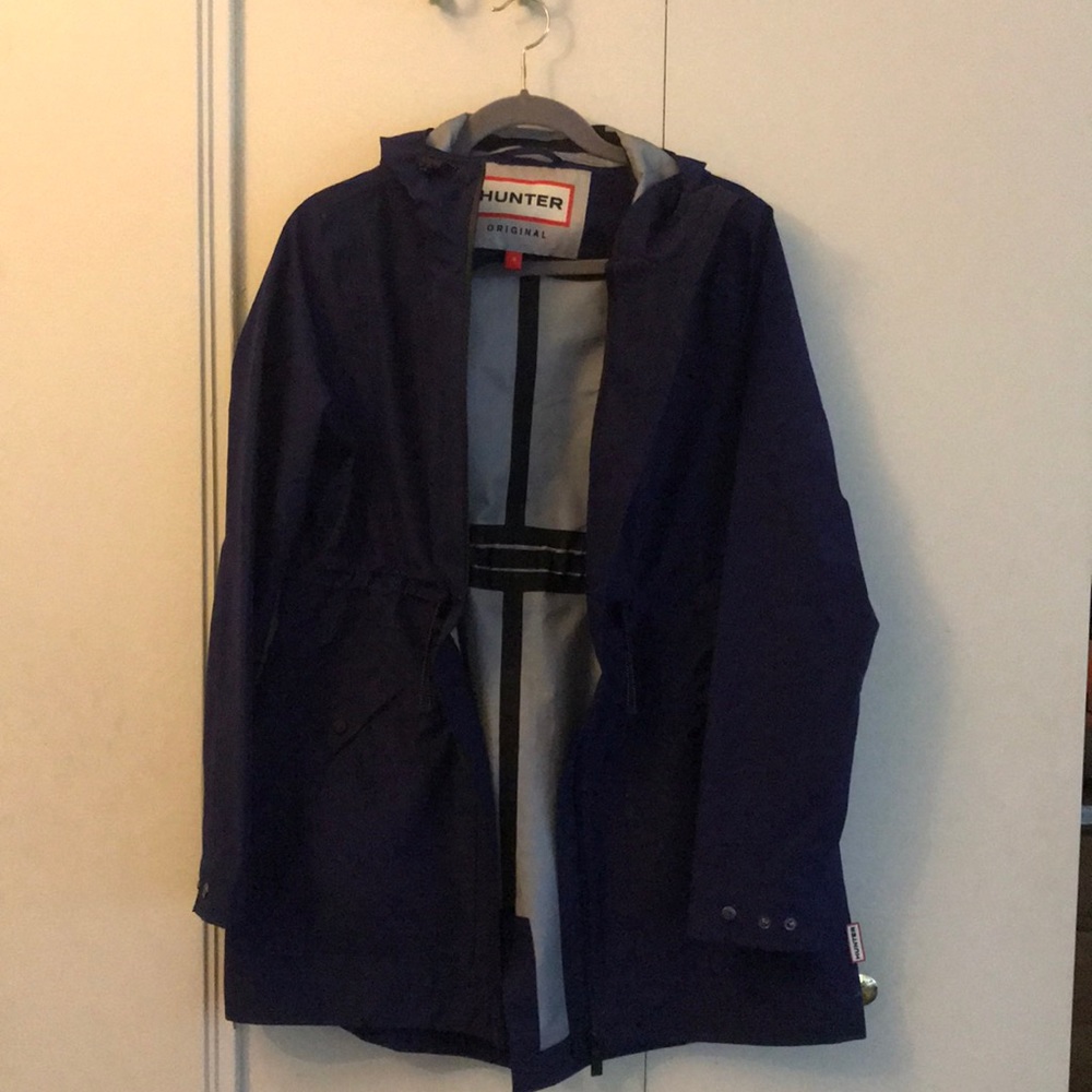Hunter Original Waterproof Jacket Purple